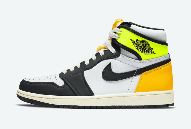 yellow jordan 1 high top