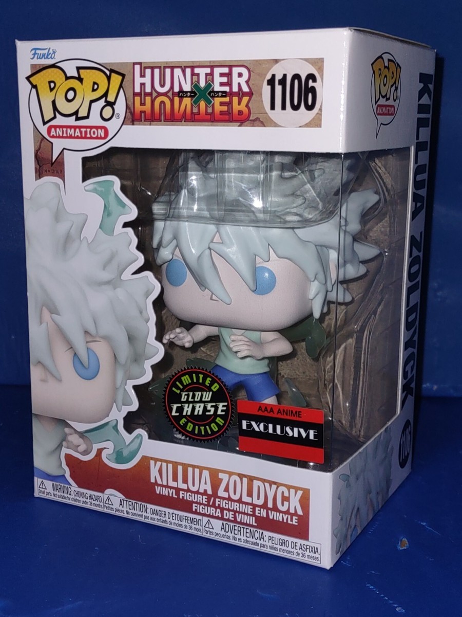 funko pop キルア　Glow Chase グローチェイス FUNKO POP KILLUA ZOLDYCK GODSPEED GLOW CHASE HUNTER X HUNTER