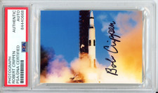 NASA ASTRONAUT BOB ROBERT CRIPPEN SIGNED SPACE PICTURE PSA DNA COA AUTOGRAPHED