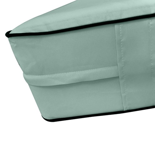 STYLE6 Mattress & Pillow Daybed Porch Swing Contrast Trim Twin AD002 COVERS ONLY - Picture 5 of 15