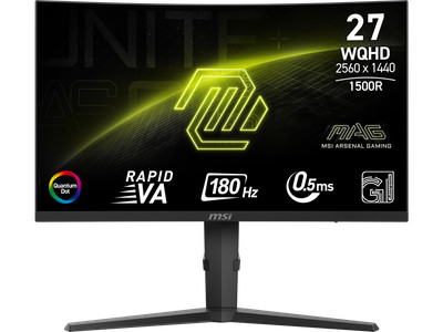 MSI MAG 275CQRF QD E2 27'' Class WQHD Curved Screen Gaming LCD Monitor - 16:9