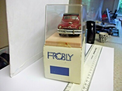 Modèle Réduit FROBLY 1/43 - Mercury 1951 Convertible Vert Et Blanc - Occasion