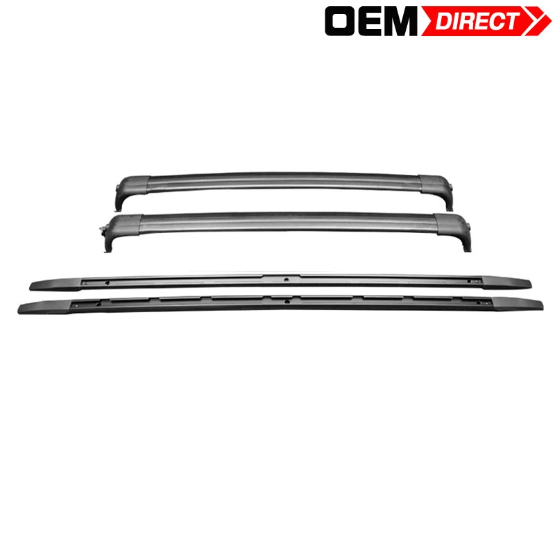 Fits 06-13 Land Rover Range Rover Sport OE Style Cross Bar Luggage Carrier Foto 3 de 4