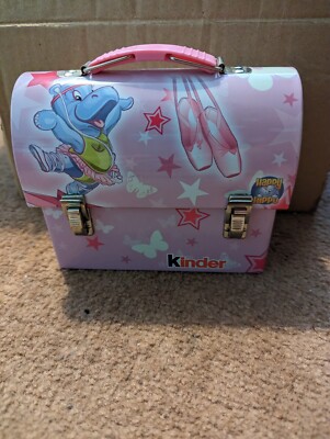 Vintage Kinder Brotdose Schokolade klein Metall Retro