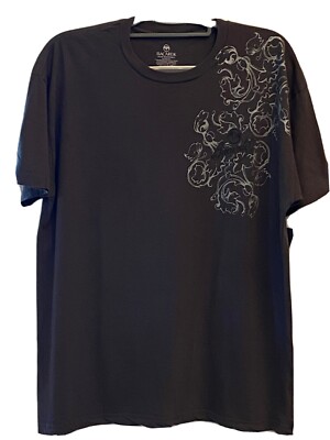 T-shirt Bacardi Dark Gray – Taille XL Homme – Occasion Très Bon état – Style Graphique Décontracté