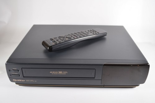 Caja grabadora de casete de video Quasar VH6410 VCR cables manuales remotos - Imagen 10 de 12