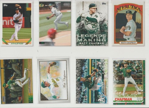 MATT CHAPMAN 16 CARD LOT ALL SCANNED - Picture 2 of 2