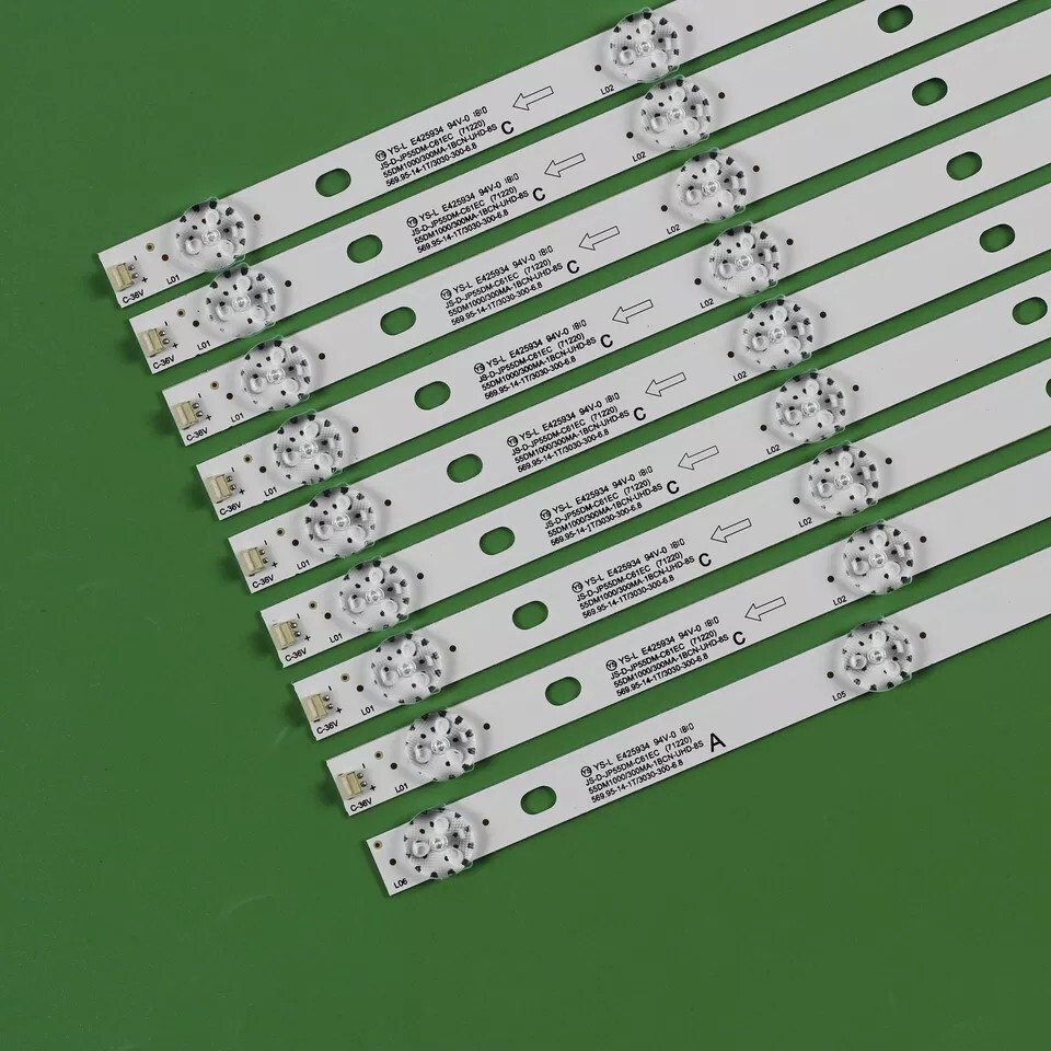 LED Streifen für JS D JP55DM A51EC JS D JP55DM B51EC 55DM1000 300MA 1BIN FHD 8S