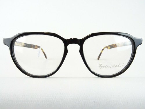 Brendel Herrenbrille Kunststoff Brillenfassung große Pantoform schwarz neu Gr. M - 第 1/7 張圖片