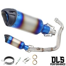 MT07 Full Exhaust System Blue Silencer Header Tracer XSR 700 2014 - 2024