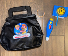 Fisher Price Medical Kit Bag Toy 1987