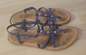 K jacques, St Tropez, blue sandals, size 8/ 38 | eBay