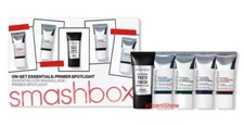 SMASHBOX ON SET ESSENTIALS PRIMER SPOTLIGHT 5PC PHOTO FINISH CONTROL GLOW NIB