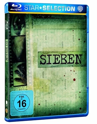 Sieben (1995)[Blu-ray/Neu/OVP] Brad Pitt, Morgan Freeman von David Fincher - Bild 1 von 4