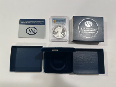希少！イーグル銀貨2020-Wプルーフコイン Silver Eagle V75 2020 W Silver Eagle V75 Privy mark Absolute Rarity