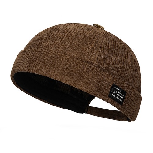 Unisex Adjustable Skullcap Hat Cap Casual Docker Sailor Brimless Hip Hop Solid - Picture 20 of 26