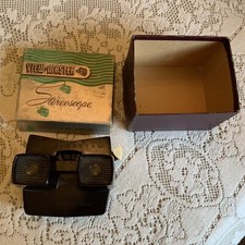 Vintage, Sawyers Stereoscope View Master In The Original Box Made In The USA