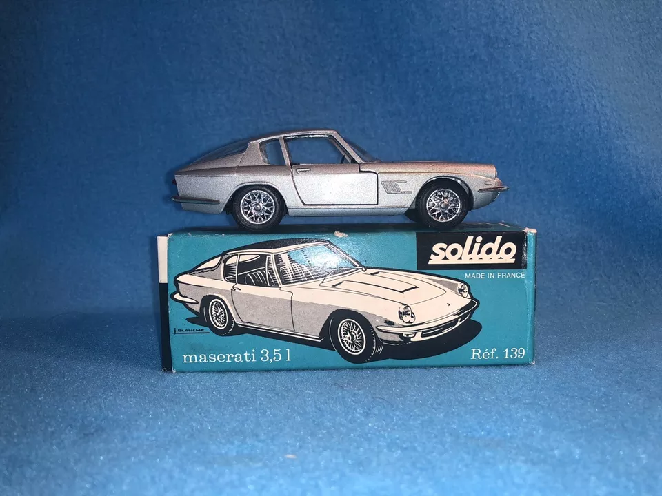 De colección Diecast Solido Maserati 3.5L #139 Raro con Calcomanías ¡Como Nuevo! Foto 2 de 4