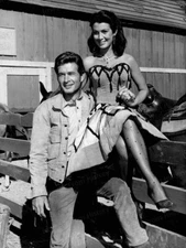 8x10 Print Gary Clarke Ina Victor The Virginian 1963 Courtesy NBC #IVGC