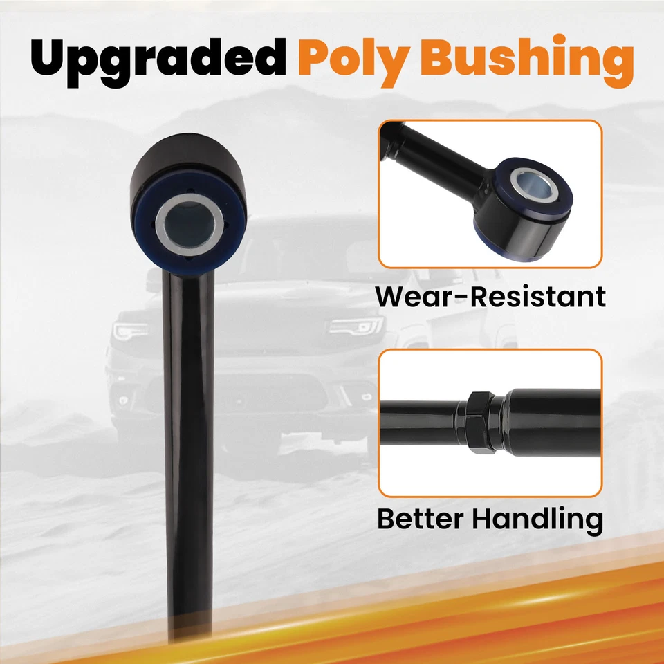 Front Adjustable Track Panhard Bar for Ford F-250 F350 1999-2004 Excursion 00-05 - Image 3 of 4