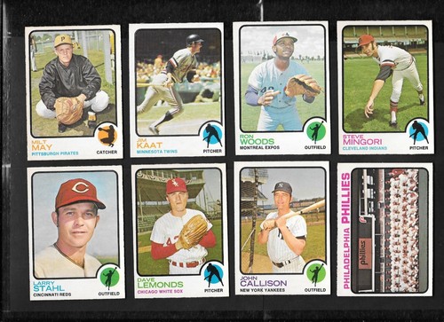 1973 OPC O PEE CHEE BASEBALL CARD ERROR VARIATION 529-660 & CHECKLIST SEE LIST - Picture 10 of 357