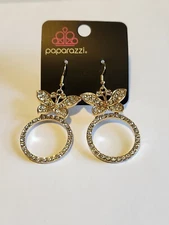 Paparazzi Paradise Found Earrings- Gold