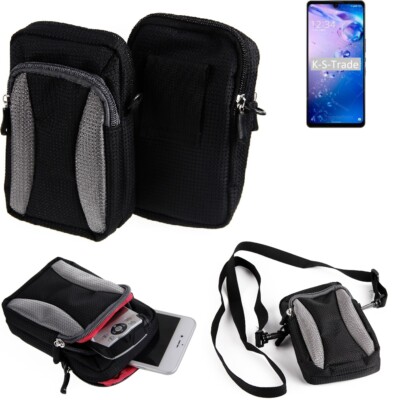 Umhängetasche / Holster für Sharp Aquos Zero6 Gürteltasche Case Schutz-Hülle
