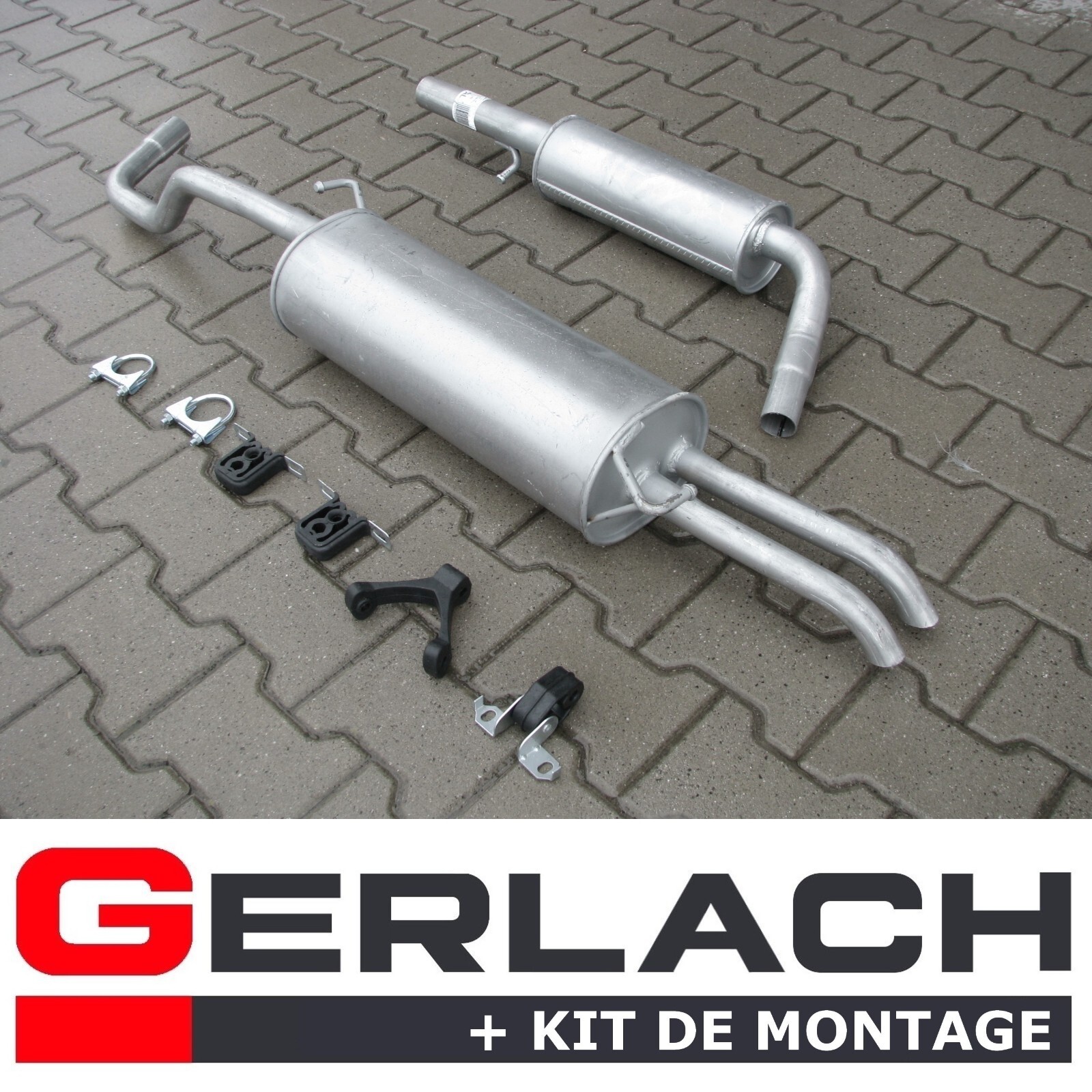 Echappement silencieux F122 pour reparation Seat Toledo