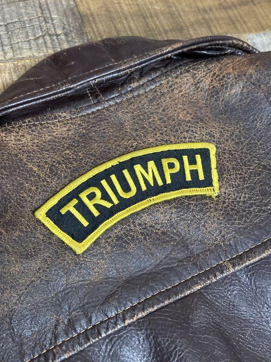 Vintage Leather Jacket HERCULES Triumph Sears Men's from