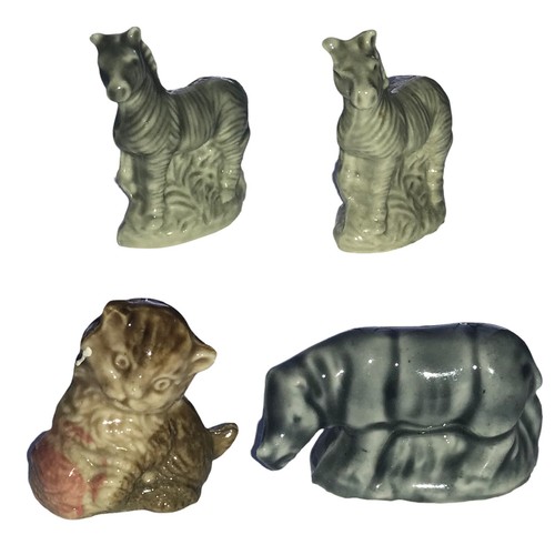 Vintage Wade England Miniatures Animal Figurines eBay