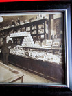 ANTIQUE TOBACCO CIGAR STORE PICTURE FRAMED PHOTO  MERCANTILE 1800 1900S ORIGINAL — photo 3