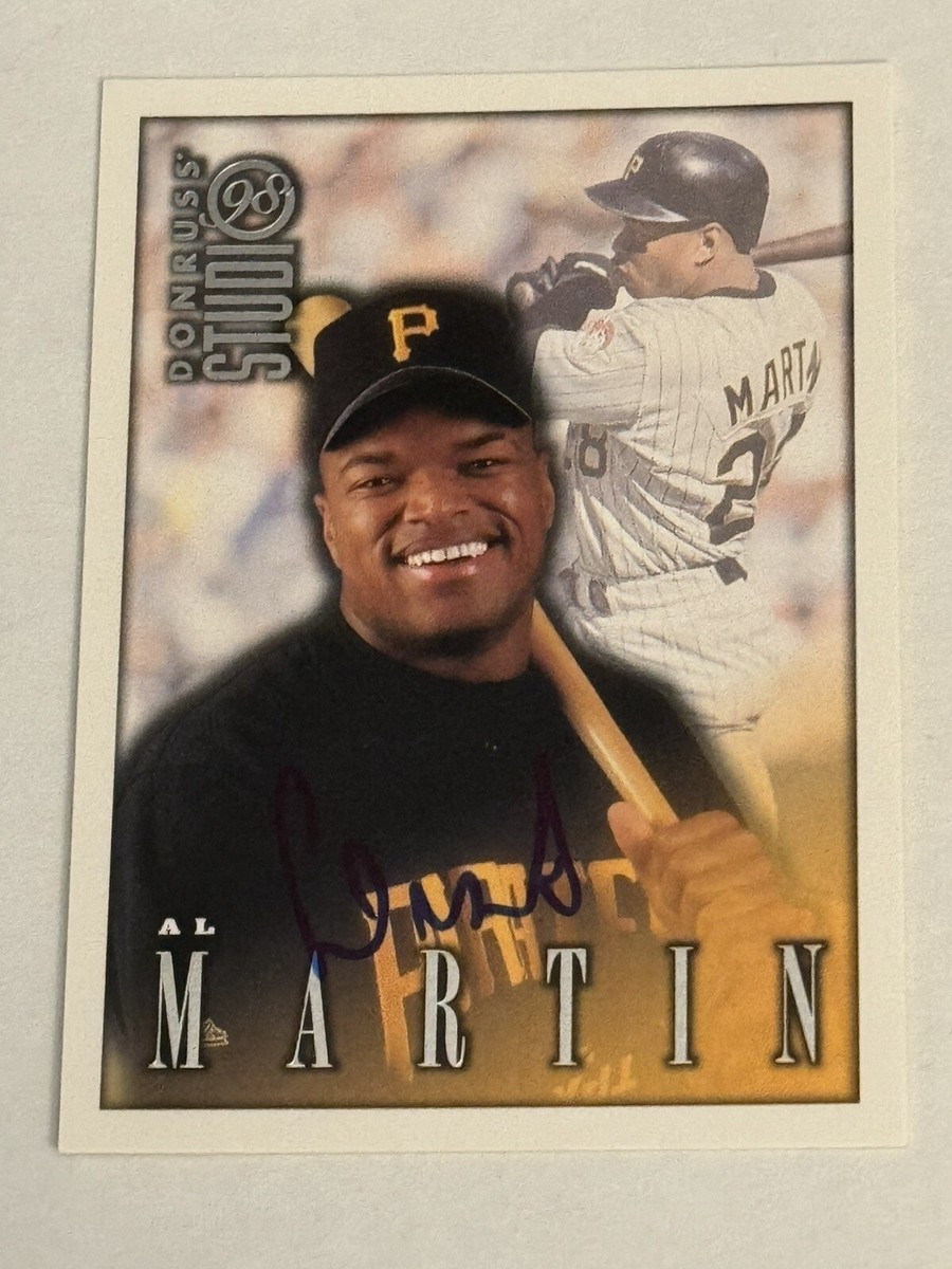 Al Martin 1998 Donruss Studio Authentic Signed Autograph Auto Card 