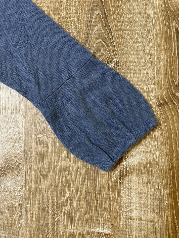 Suéter Boden Cashmere Mujer 8 Azul Manga Globo Usado en Excelente Condición Foto 2 de 4