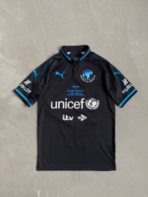 USAIN BOLT SOCCER AID WORLD XI 2018 Jersey Football Shirt Puma Trikot Mens SZ S