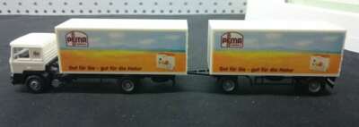 AMW H0 70481 MAN Kofferhängerzug ''PEMA'' NEU & OVP