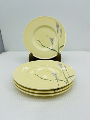 MIKASA Galleria FK 301 Opus Yellow 6 1/2” Bread & Butter Plates