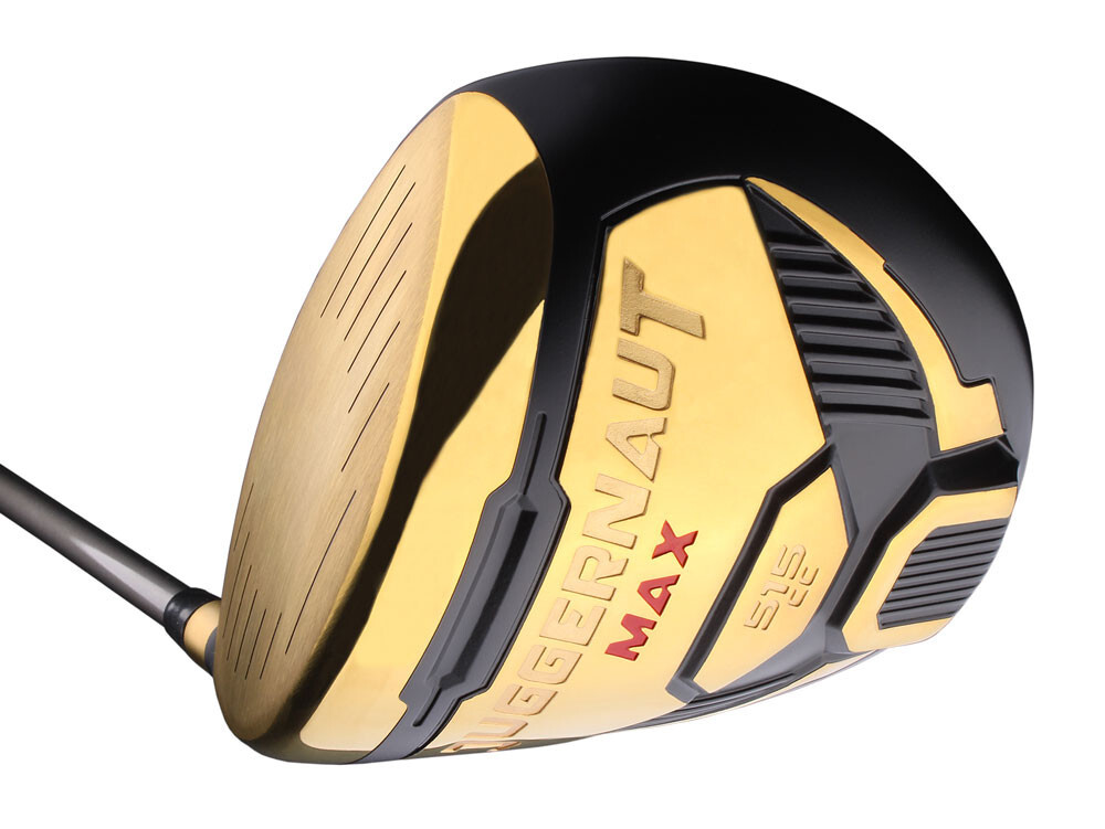 LEFT HAND Illegal Juggernaut MAX Gold Titanium 515cc Golf Driver