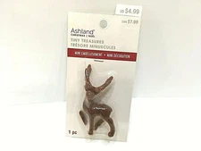 Tiny Treasures Holiday REINDEER 3" Tall Polyresin Village Accessory
