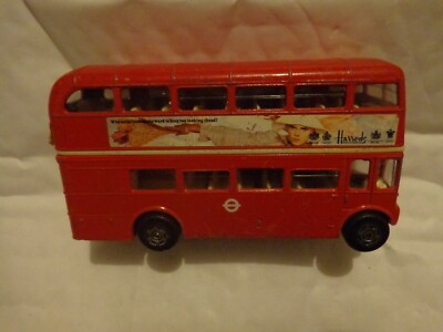 Corgi 1/64 "London Harrods" #30 Marble Arch D/DECK AEC Routemaster Bus