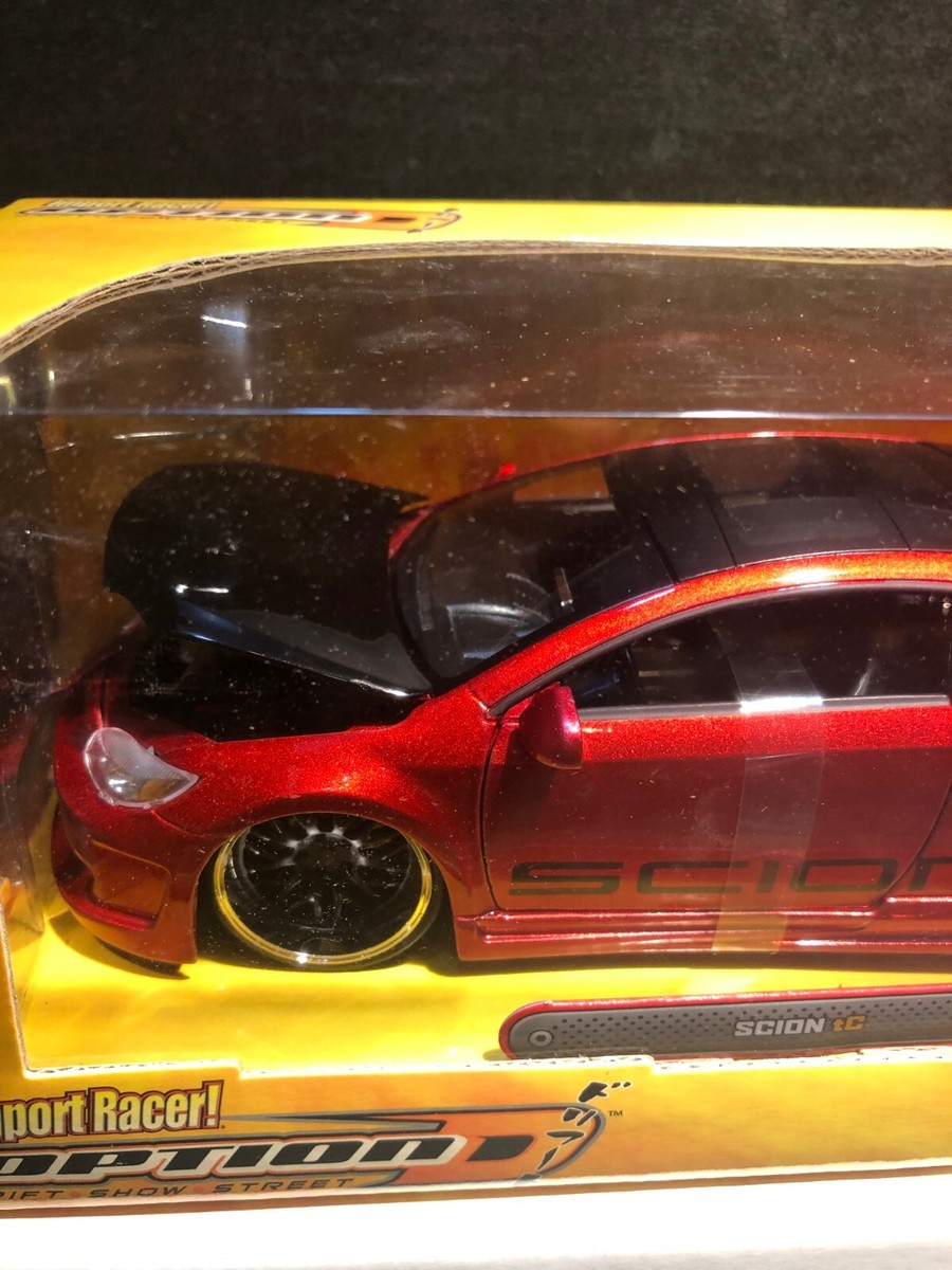 1/24 JADA SCION TC METALLIC RED OPTION D SUPER CLEAN FROM