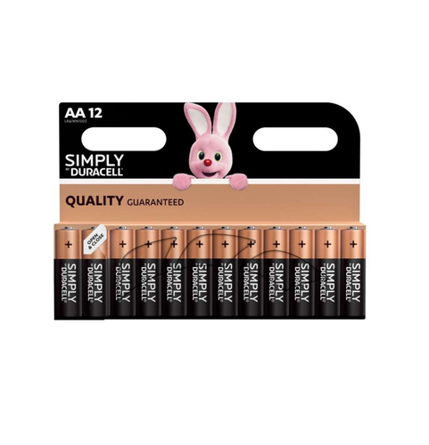 Duracell AA AAA Batteries Simply Alkaline LR03, LR6 10 Year Warranty, Far Expiry - Picture 4 of 24