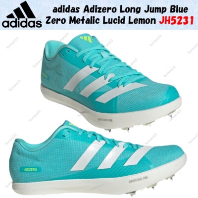 adidas Adizero Long Jump Blue Zero Metalic Lucid Lemon JH5231 Herren Gr.