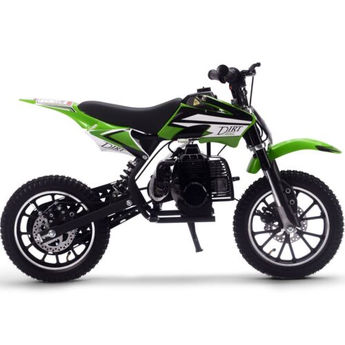 MotoTec Big Alien 50cc 2-Stroke Gas Dirt Bike for Kids The Perfect Kids Starter - Picture 7 of 44