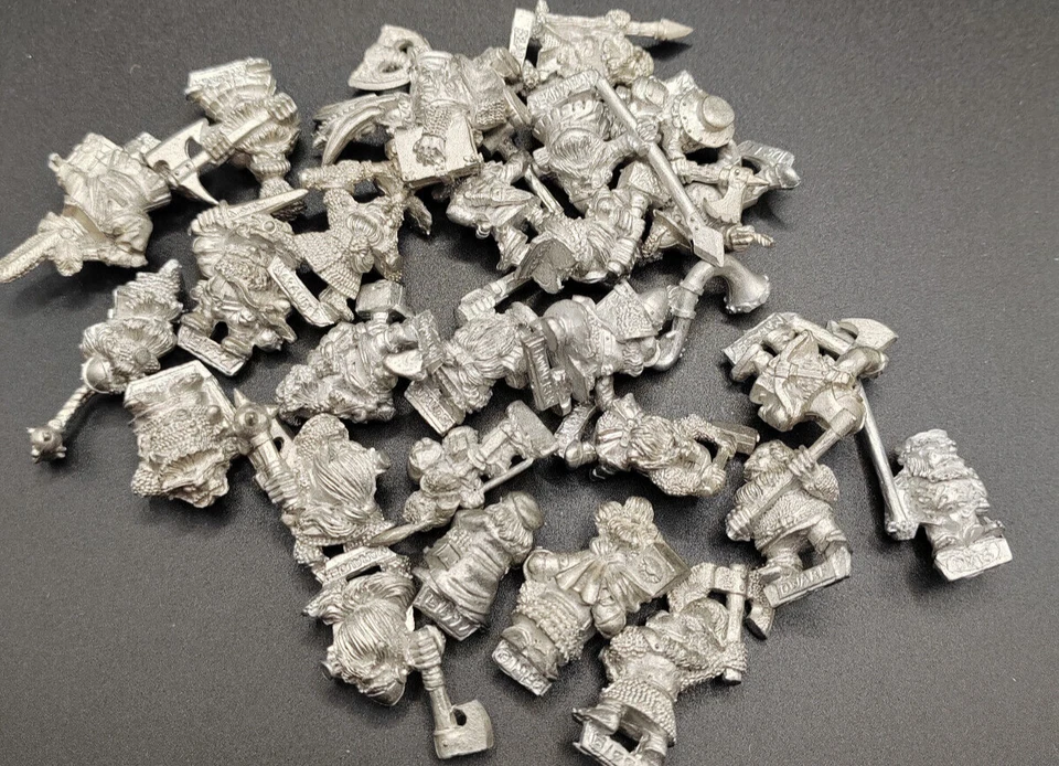 Métal warhammer citadel Nain dwarf list liste dungeon dragons AOS OOP marauder - Photo 1/1