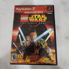 LEGO Star Wars: The Video Game (Sony PlayStation 2, PS2 2005) NO MANUAL Tested
