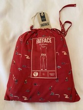 Fat Face Women  s Ski Ditsy Jersey Pyjama Set Size L New