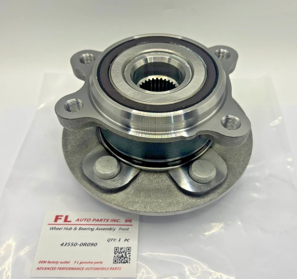 Conjunto de cojinete de cubo de rueda delantera X1 para Toyota Highlander 2021-2025 43550-0R090 Foto 2 de 4