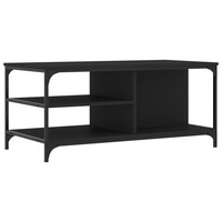 Couchtisch Schwarz 100X50X45 Cm Holzwerkstoff