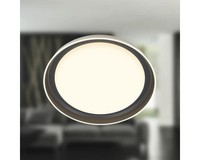 Led Deckenleuchte 24W 2600 Lm 3000 K HxØ 8X43 Cm Ijus Anthrazit