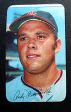 1970 TOPPS SUPER #25-ANDY MESSERSMITH  ANGELS    *NICE 1970 SUPER TOPPS*